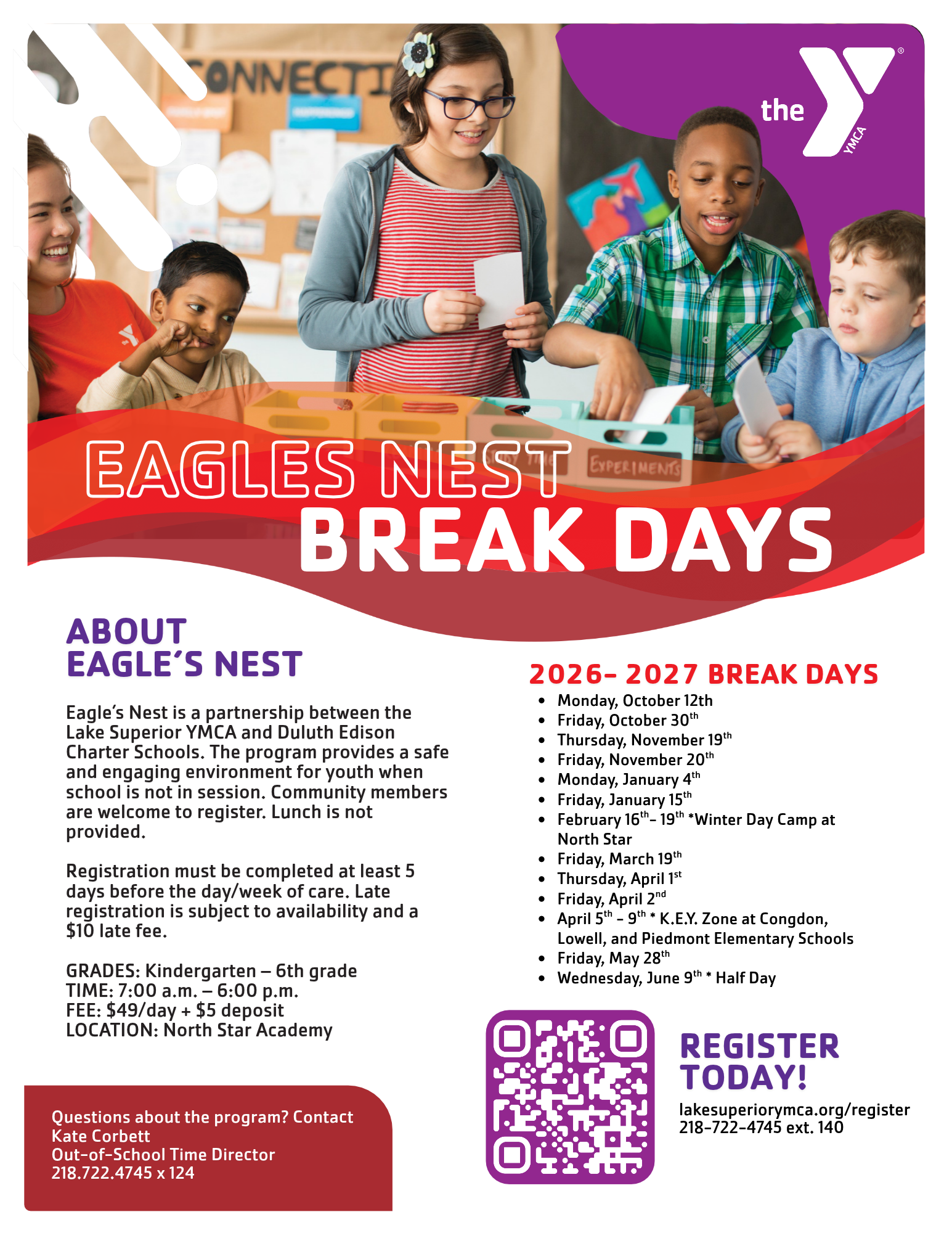 Eagles Nest Break Days